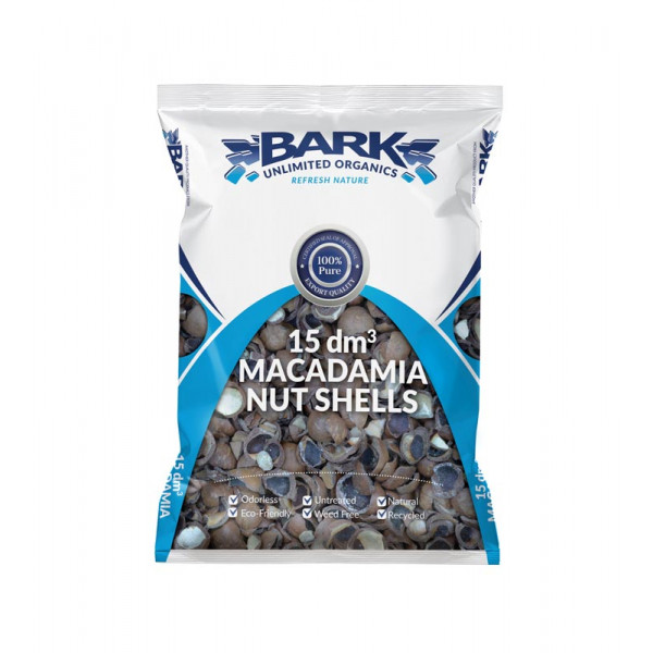 Bark Organic Macadamia Nut Shells