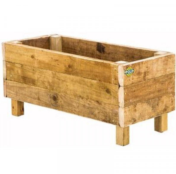Rustic Wooden Box Planter