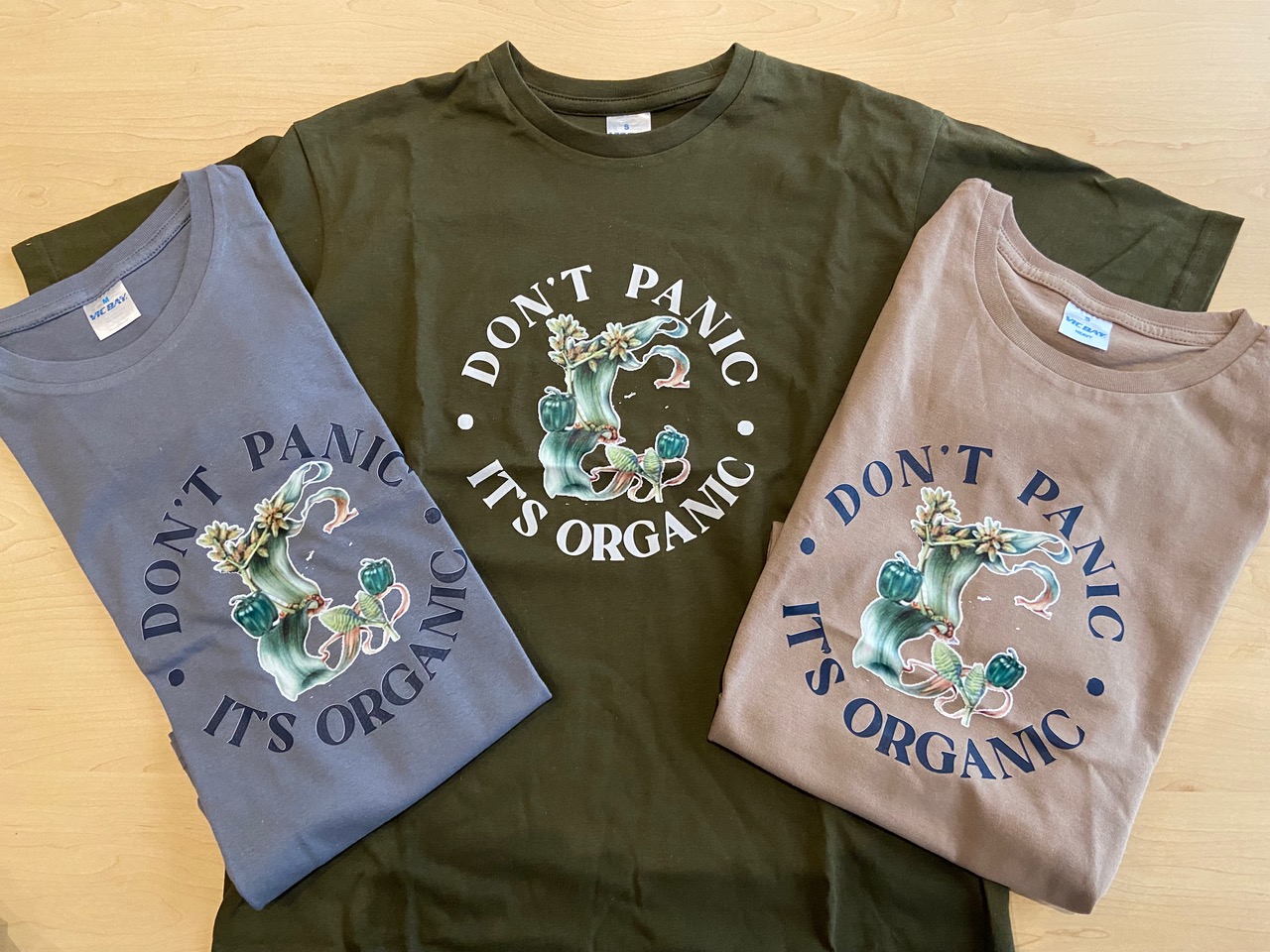 Don't Panic It's Organic T-shirt