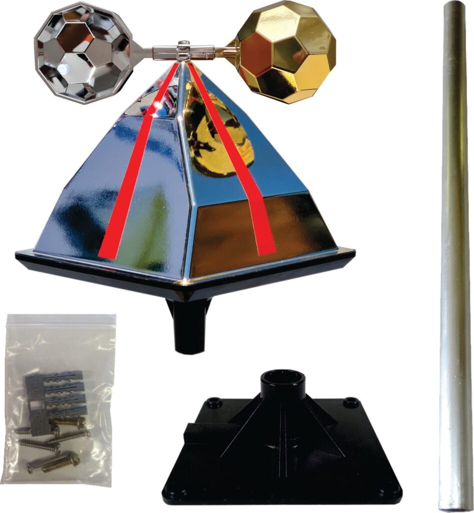 Eagle Eye Silver and Gold Wind-Driven Kit