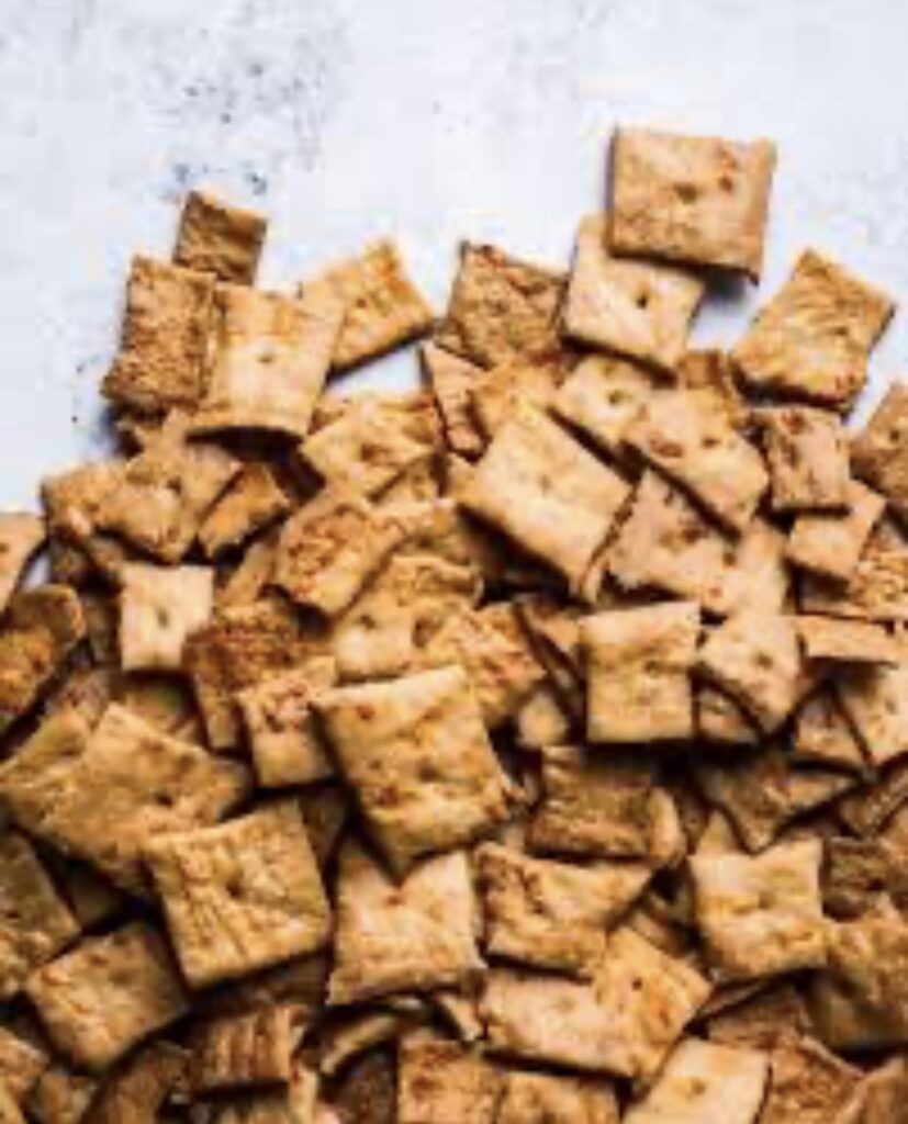 Crisp Sourdough Cheese Crackers by Merwe's Inn
